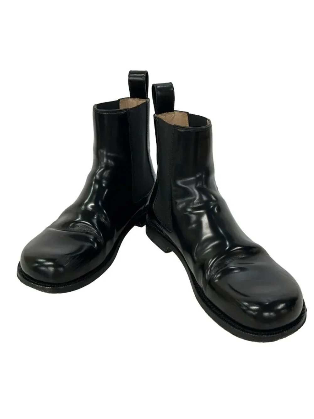 Loewe Boots Black Side Gore Leather